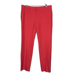 NEW! Ann Taylor LOFT Dress Pants Career Casual Ankle Melon - 8